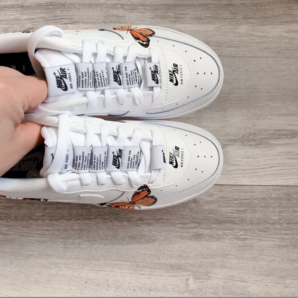 NIKE AIR FORCE 1 low butterfly custom - Picture 6 of 13